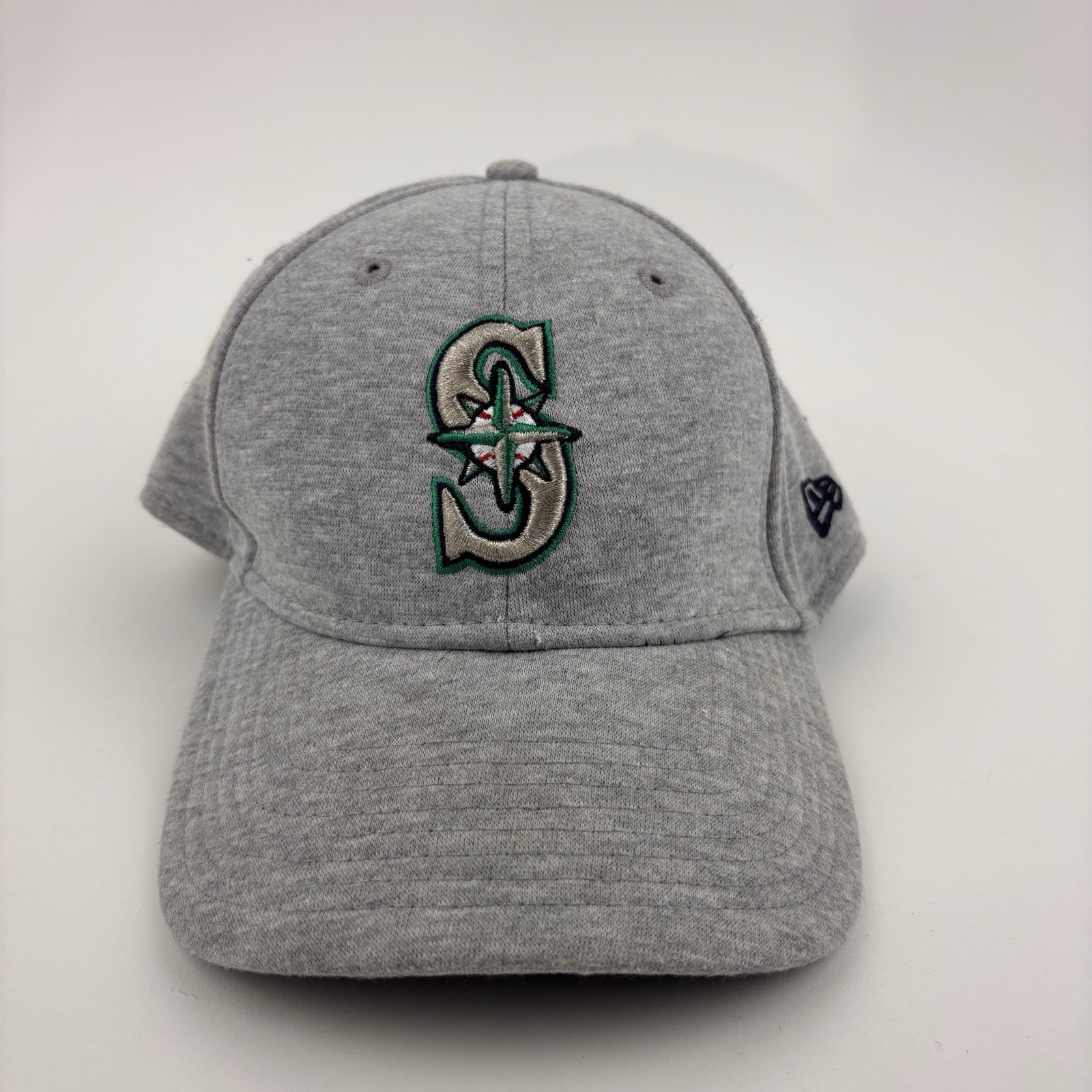 Seattle Mariners Hat Cap New Era 9forty Adjustable Adult SnapBack Gray MLB