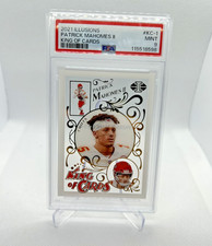 Patrick Mahomes II - 2021 Panini Illusions King of Cards #KC1 - PSA MINT 9