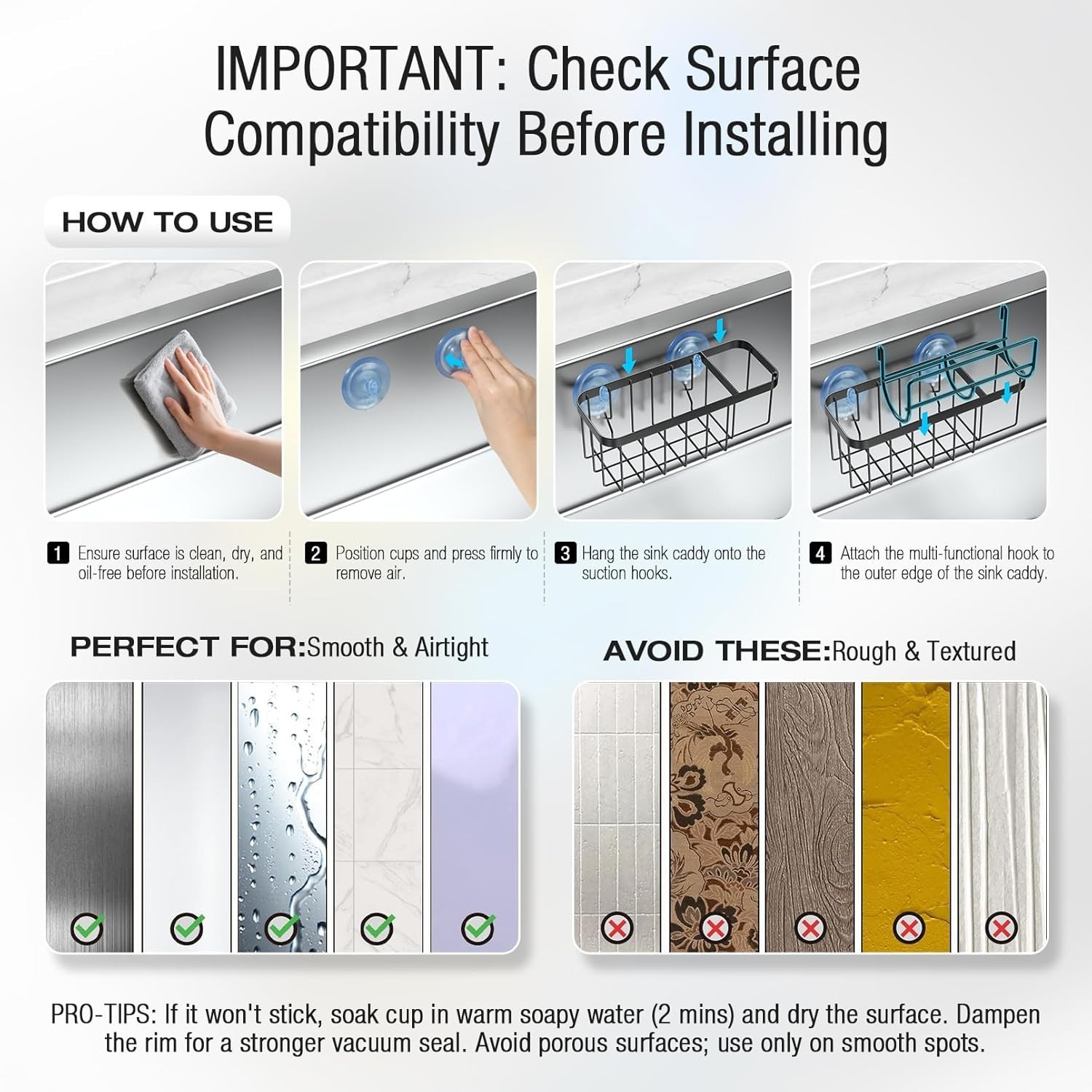 как выглядит 3-in-1 Kitchen Sink Organizer - Rust-Resistant Space-Saving Design in Black фото
