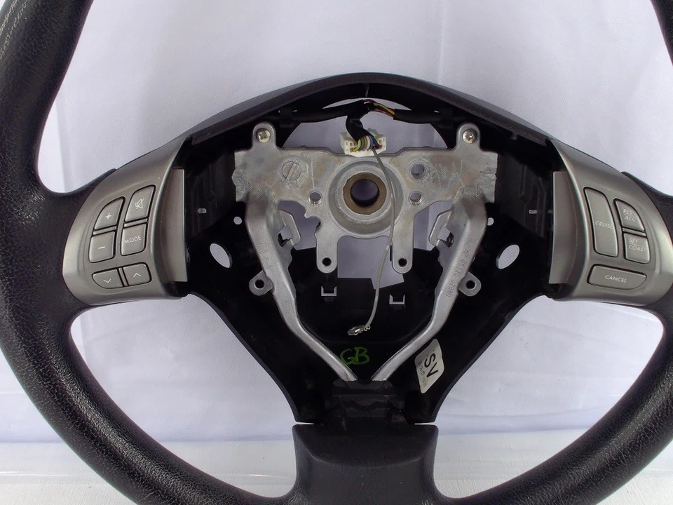 Controles de cruzeiro e áudio 2009-2013 Subaru Forester Impreza volante preto - Imagem 2 de 4