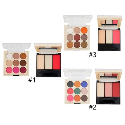 Women Double-Layer Smooth Texture Makeup Palette Multi-Color 1Pcs Multi-Use