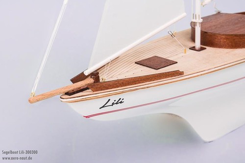 Lili Segelboot Aero Naut Schiff Yacht Holz RC NEU&OVP - Picture 5 of 6