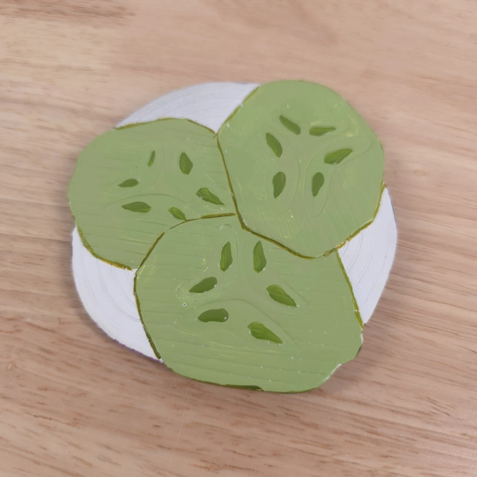 Juego de posavasos promocionales Wendy's cerámica hamburguesa con queso Dave's individual con queso extra Foto 4 de 4