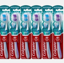 Colgate 360 Enamel Health Extra Soft Toothbrushes Pack of 6 for Sensitive Teeth
