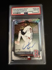 2025 1st Bowman Draft Chrome Anthony Eyanson HTA-Choice Mojo Auto /150 PSA 10