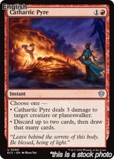 Cathartic Pyre [ECC - 90MagicNMUncommonEN
