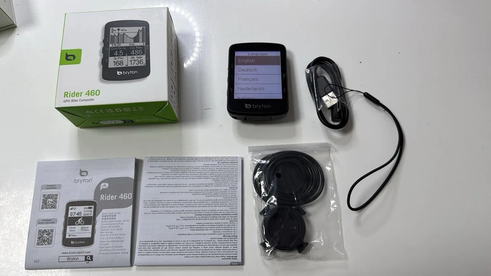 SW-0314 Fahrradcomputer Bryton Rider 460E Schwarz B-WARE - Bild 2 von 2