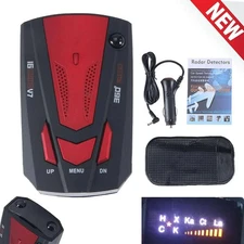 best laser & camera radar detector cop cars police scanner real kit 360 degree