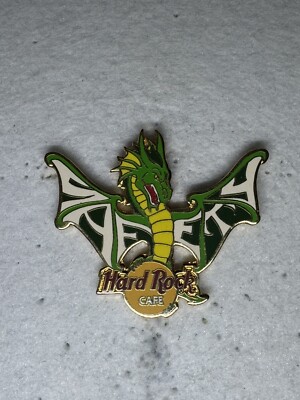 Hard Rock Cafe Safety Dragon Staff Pin