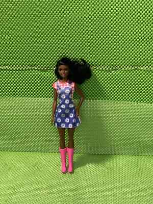 BARBIE  Career  Farmer Country  Doll with Red Plaid Shirt 2016 AFRICAN-AMERICAN