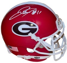 Jake Fromm signed Georgia Bulldogs Schutt Authentic Mini Helmet #11- Beckett/BAS