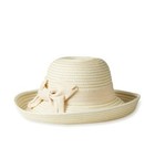 NWT Anthropologie Fancy Wide Brim Dressy Derby Hat Ivory Cute by GIOVANNIO — photo 1