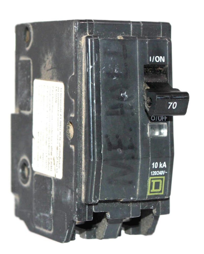 PUSHMATIC UBIP2100 Circuit Breaker,100A,Plug In,120/240V,2P 3YMT5