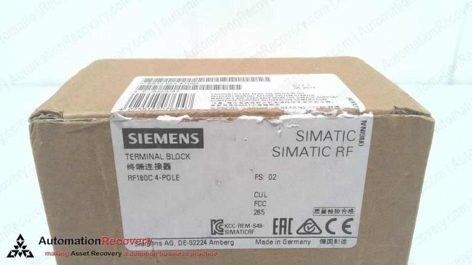 SIEMENS 6GT2002-4JD00, SIMATIC RF180C - RFID ETHERNET CONNECTION BLOCK, #334682 - Image 2 of 4