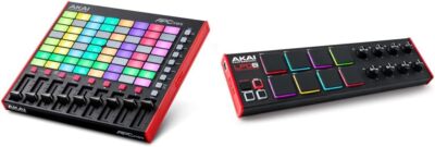 AKAI APC MINI 2 Ableton Clip Launch Controller+ AKAI LPD8 MIDI Controller