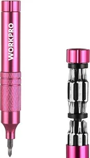WORKPRO 24-in-1 Precision Screwdriver, Pen Style Multi-Bit Screwdriver S2 Steel