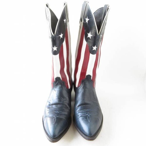 Stivali da cowboy CODE WEST stivali western in pelle modello stelle e