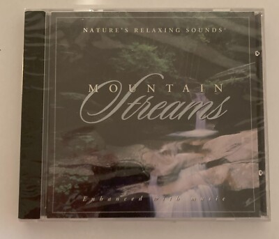 Mountain Streams: Nature's Relaxing Sounds - Audio CD-BRAND NEW