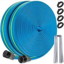 Winisok Sprinkler Hose 100FT Heavy Duty Watering Hoses Efficient Irrigation T...