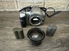 Canon EOS DS6041 300D SLR Camera Body Only  2 Batteries AF Lense UNTESTED 