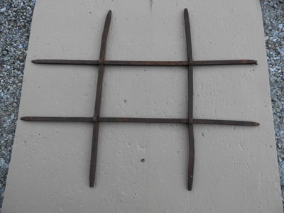 90x71cm 1 Schmiedeeisen Fensterkreuz Fenstergitter Eisengitter Gitter Fenster Ebay