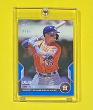 2022 MLB Topps Now Korey Lee Call-Up BLUE PARALLEL /49 SSP Astros #509 🔥