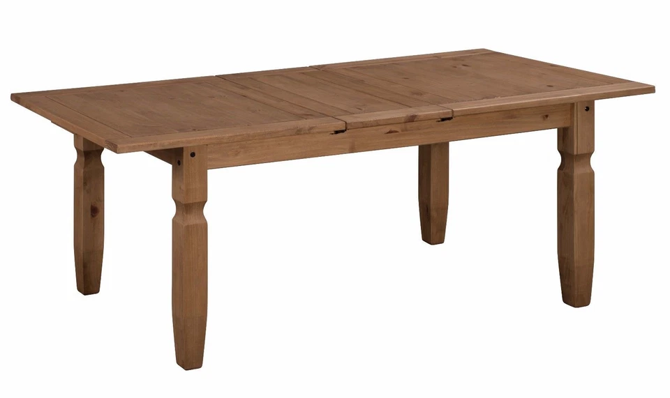 Corona Dining Table Small Extending Solid Mexican Pine by Mercers Furniture®  - Image 2 of 3