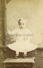 CHILD circa 1890 CDV by CHARLES in BORDEAUX