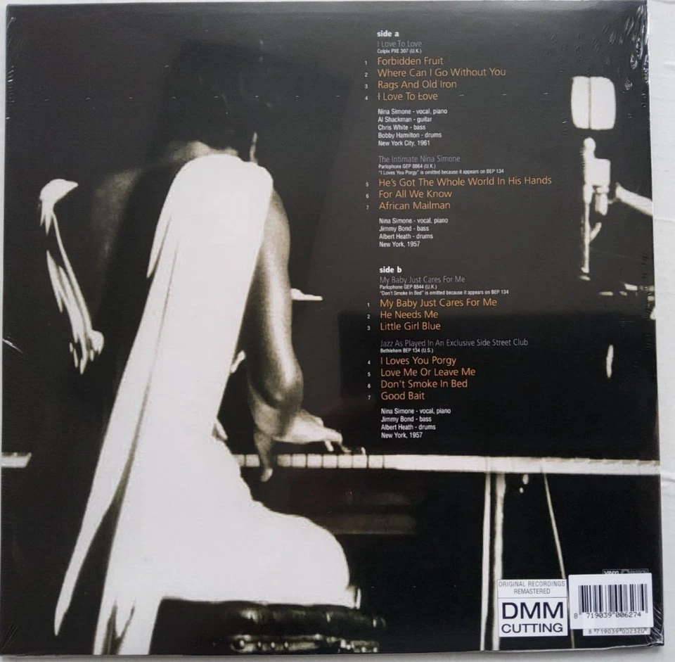 Nina Simone I Love To Love - An EP Selection 2023 LP Album vinyl record MINT Foto 2 de 4