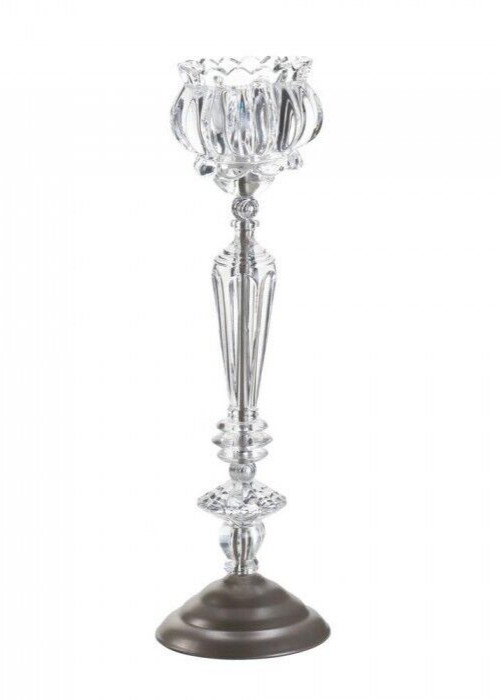 Gallery of Light Crystal Flower Candle Stand