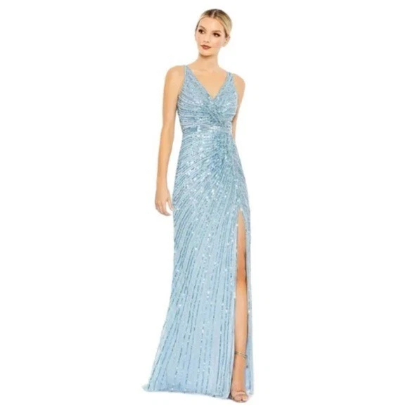 Ice blue hot sale sequin dress