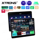 2x 14" Android 4+64GB Car TV 4K Player Backseat Headrest Monitor WiFi QHD Screen