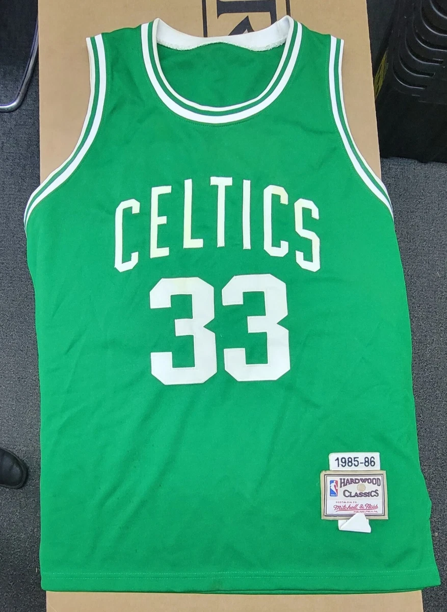 Official larry Bird Boston Celtics Mitchell & Ness Hardwood