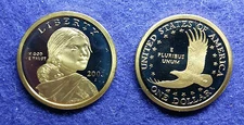 2003 S Sacagawea Proof Dollar Coin