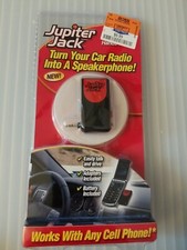 Jupiter Jack Hands Free Cell Device Turn Car Radio into a Speaker Phone New