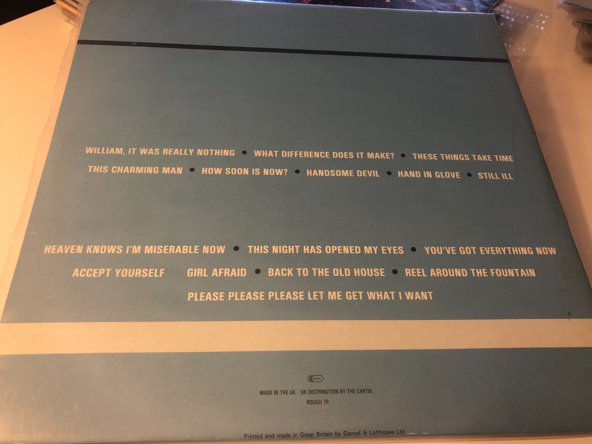未使用品 レコードLP　The Smiths　HATFUL OF HOLLOW THE SMITHS Hatful Of Hollow LP VINYL 1984 ORIGINAL UK 1ST