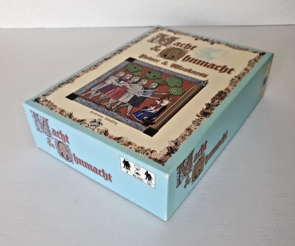 Macht & Ohnmacht / Power & Weakness (2007) - 2 Players, Ages 12+ MOD Games RARE - Image 4 of 4