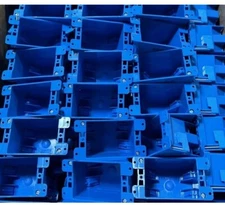 Qty 20 Carlon Single Gang Old Work Non-Metallic Zip Box B114RB -UPC electrical