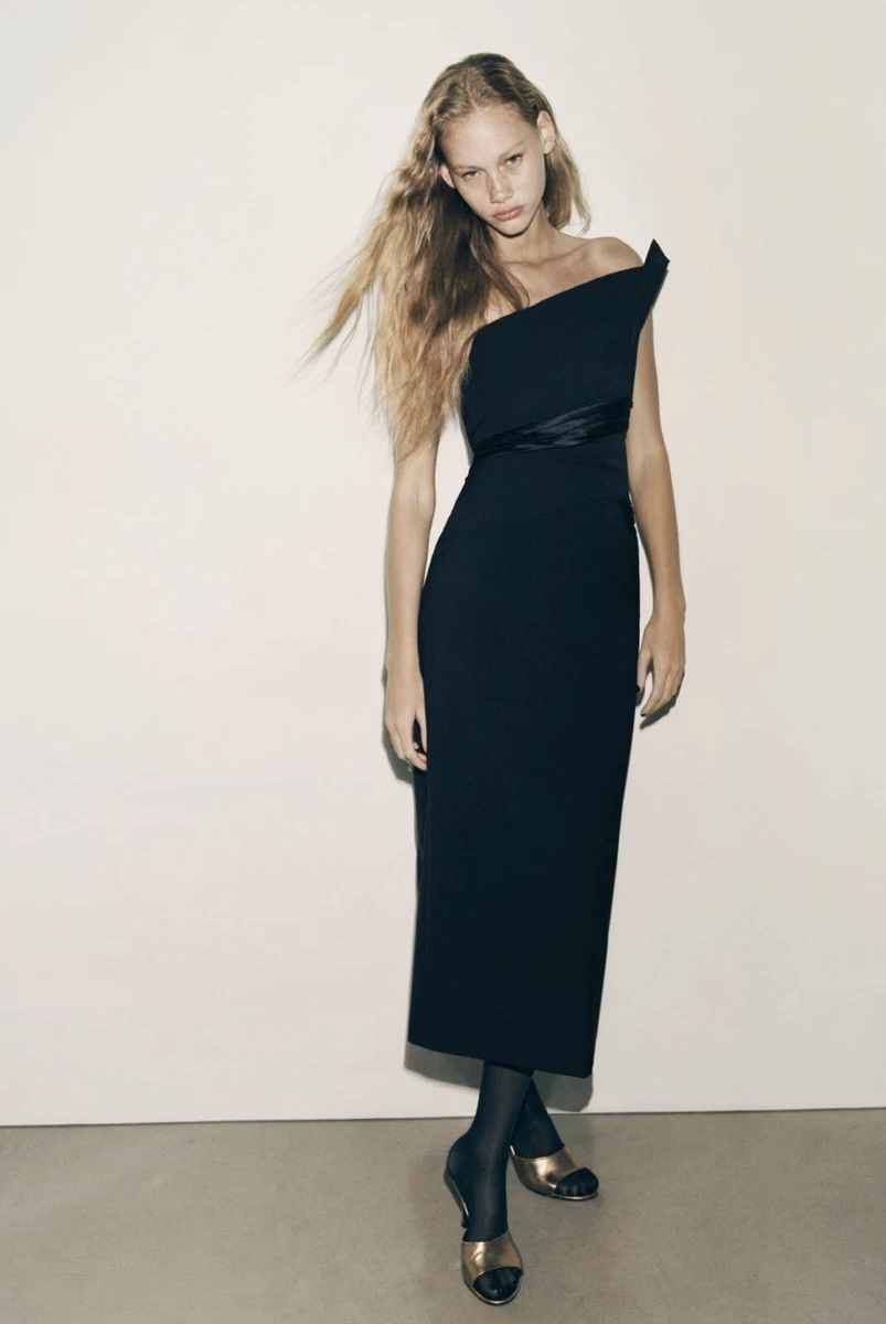 Zara limited top edition wool dress