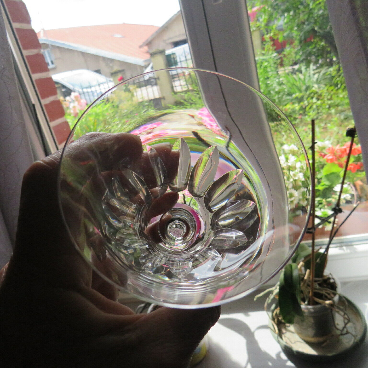 6 verres à porto en cristal taillé de Baccarat signé modèle cote d azur 11,5 cm Niska cena, wybuchowy zakup