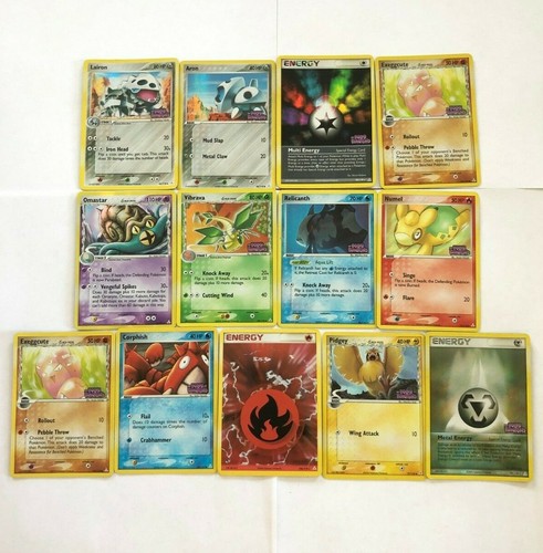 Pokemon Cards Ex Holon Phantoms Set 110 Stamped Reverse Holo Shiny Ebay