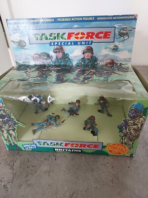 VINTAGE BRITAINS TASK FORCE SPECIAL UNIT (BOX B) # 7614 (1993) MIB
