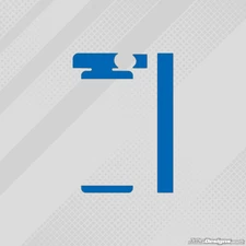 BLUE IAME WATERSWIFT RADIATOR STICKER KIT - KARTING - JakeDesigns