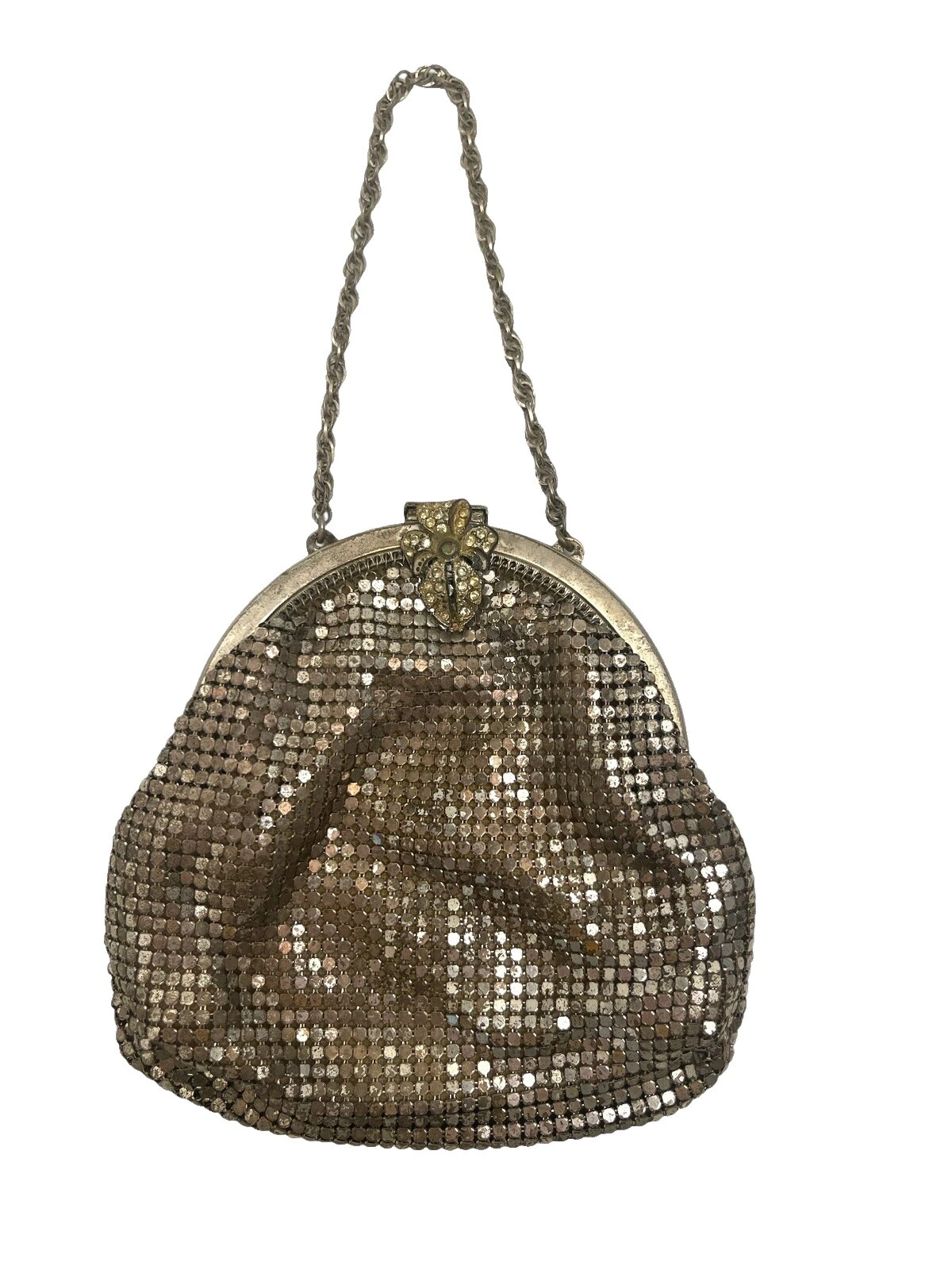 Metal Whiting & Davis acessórios vintage original