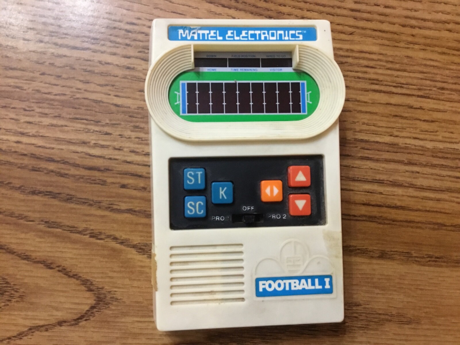 1977 Vintage Mattel Handheld Electronic Football Game Repair As Is eBay
