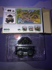 BRIO World - 33896 Light Up Gold Wagon  2 Piece Wagon Toy for Kids