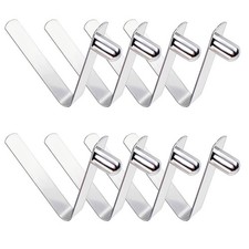 Spring Snap Clips Push Button Tube Locking Pin 8 pcs 6mm Kayak Paddle Tent Pole