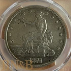 1877 T$1 Trade Dollar PCGS VF Details