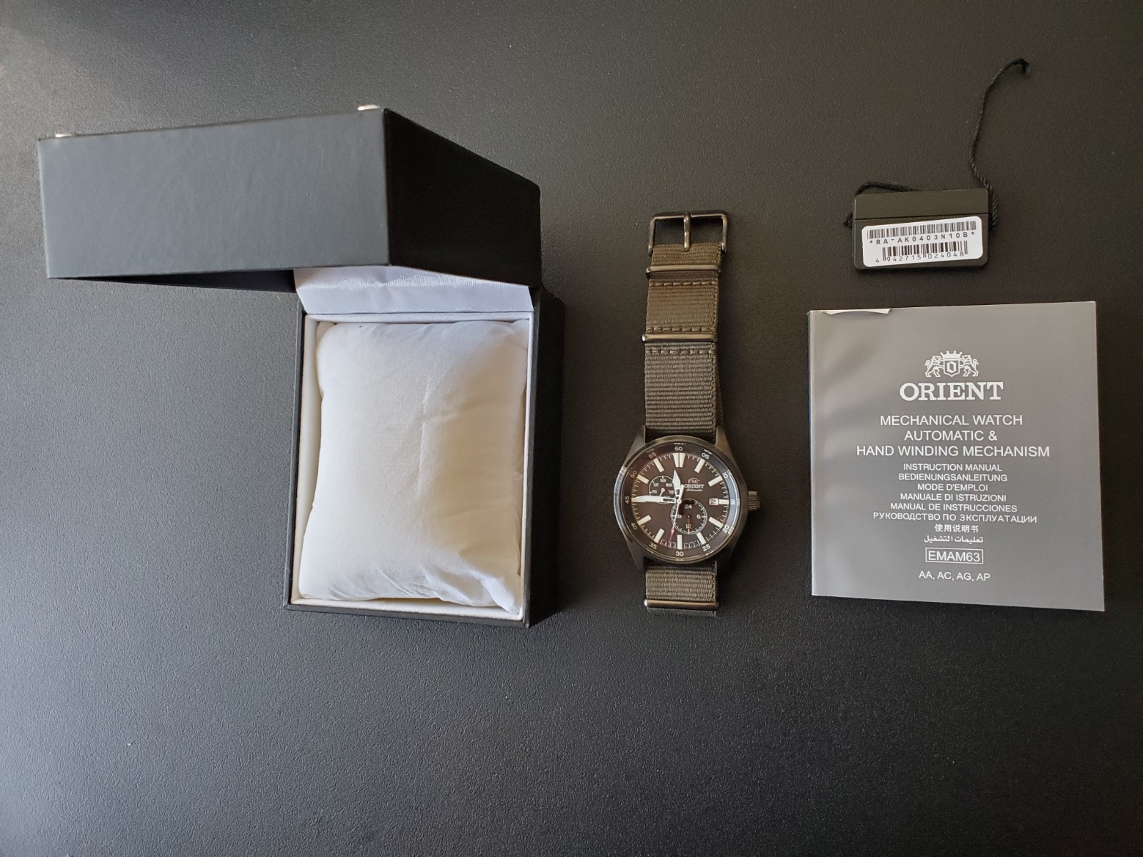 Orient Defender II Nylon Strap Automatic Men's Wa… - image 7