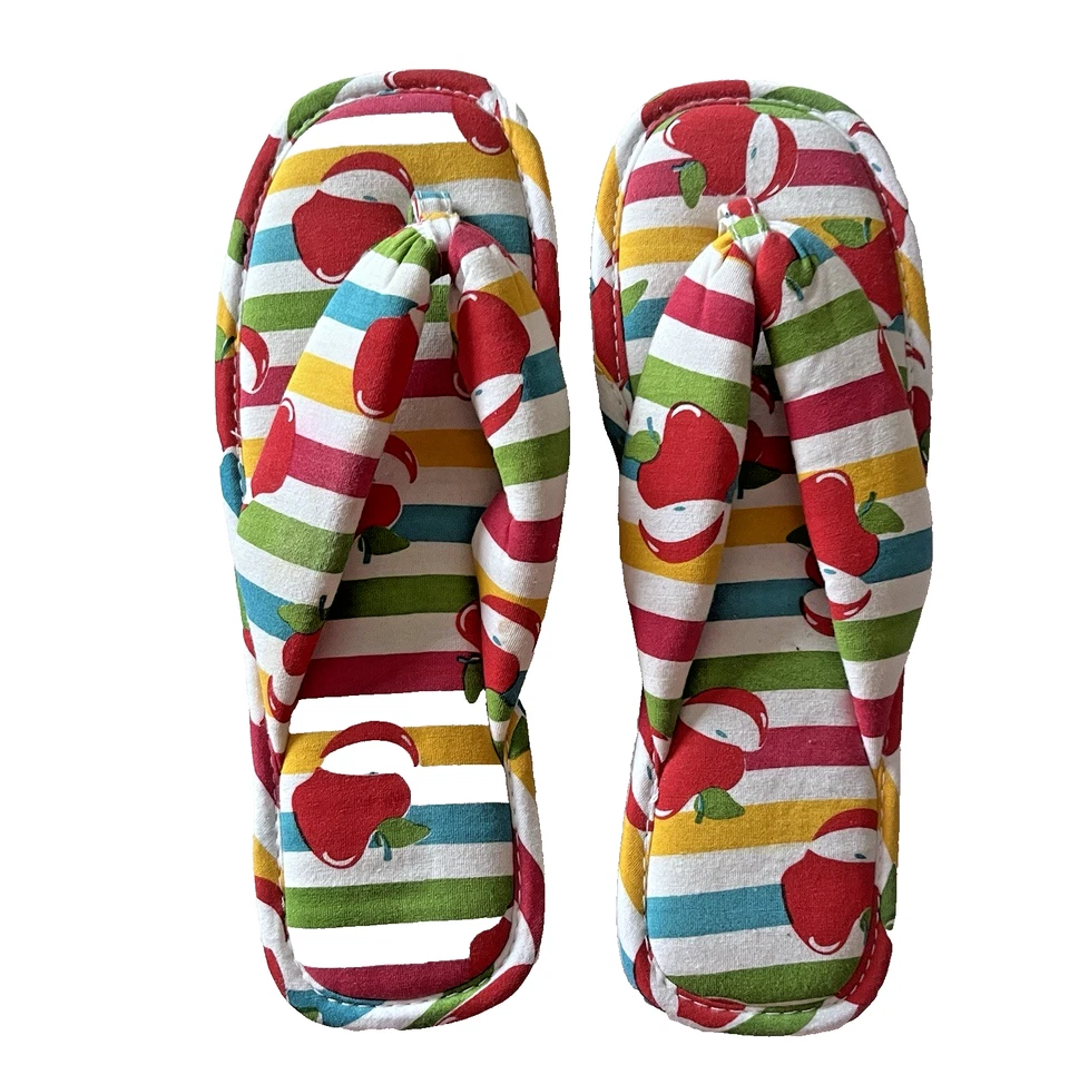 Chanclas coloridas sin marca talla 7,5 playa - hogar - pedicura - divertidas Foto 4 de 4